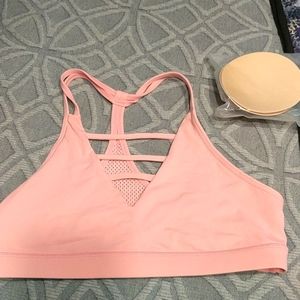 Zyia grid bra, pink